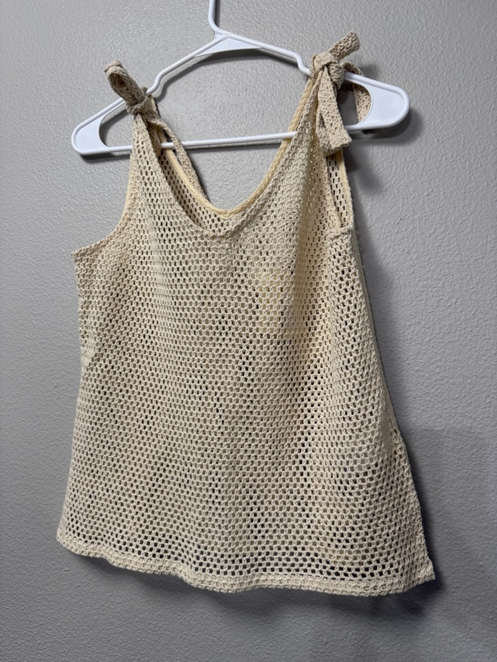 Natura Crochet Tank Top